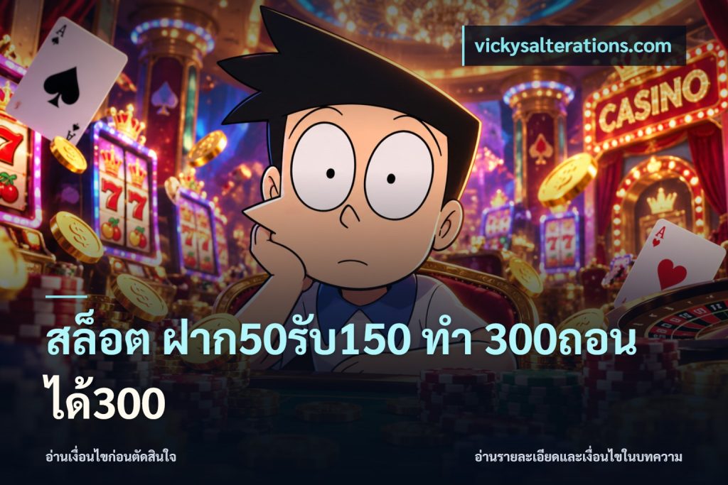 สล็อต ฝาก50รับ150 ทํา 300ถอนได้300