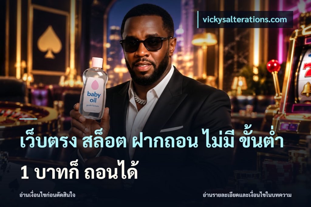 เว็บตรง สล็อต ฝากถอน ไม่มี ขั้นต่ำ 1 บาทก็ ถอนได้