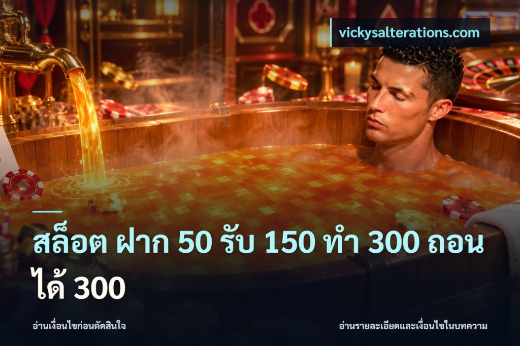 สล็อต ฝาก 50 รับ 150 ทํา 300 ถอนได้ 300