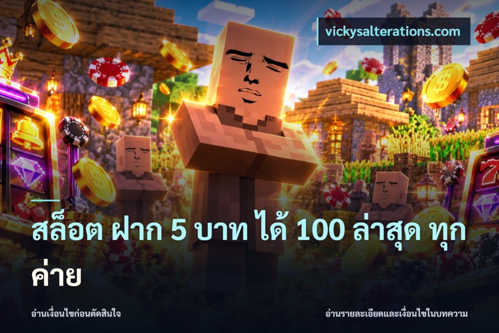 สล็อต ฝาก 5 บาท ได้ 100 ล่าสุด ทุกค่าย