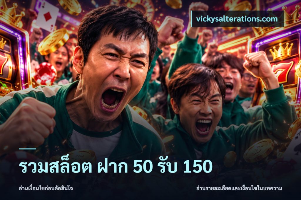 รวมสล็อต ฝาก 50 รับ 150