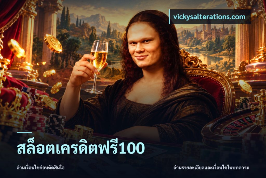 สล็อตเครดิตฟรี100