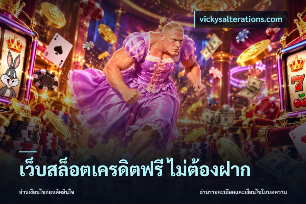 เว็บสล็อตเครดิตฟรี ไม่ต้องฝาก