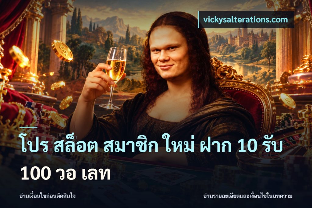 โปร สล็อต สมาชิก ใหม่ ฝาก 10 รับ 100 วอ เลท