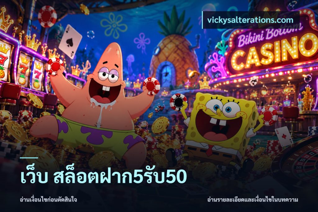 เว็บ สล็อตฝาก5รับ50