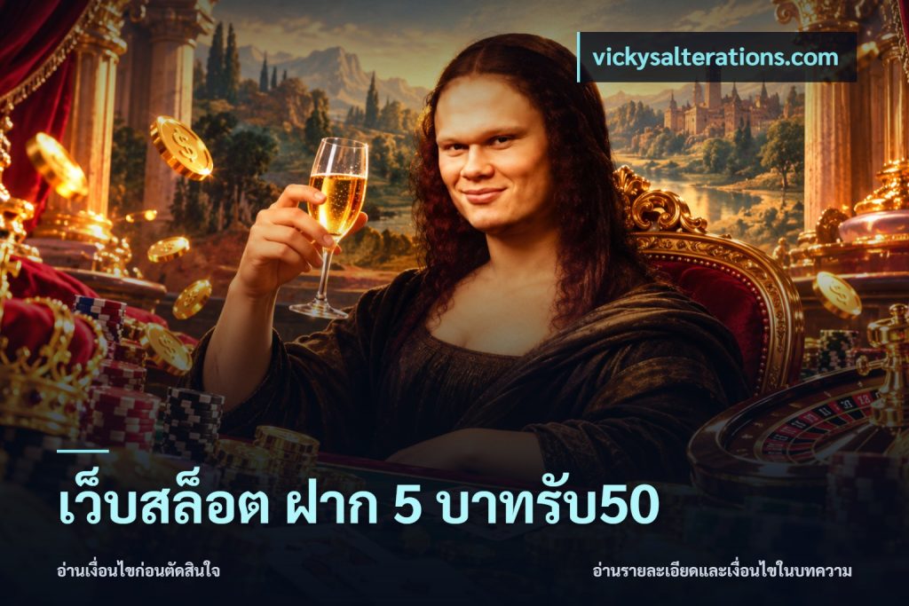 เว็บสล็อต ฝาก 5 บาทรับ50