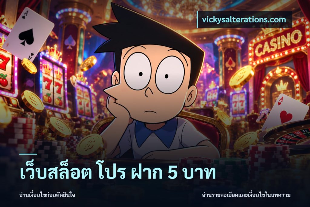 เว็บสล็อต โปร ฝาก 5 บาท