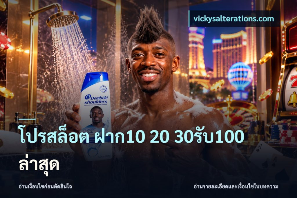 โปรสล็อต ฝาก10 20 30รับ100 ล่าสุด