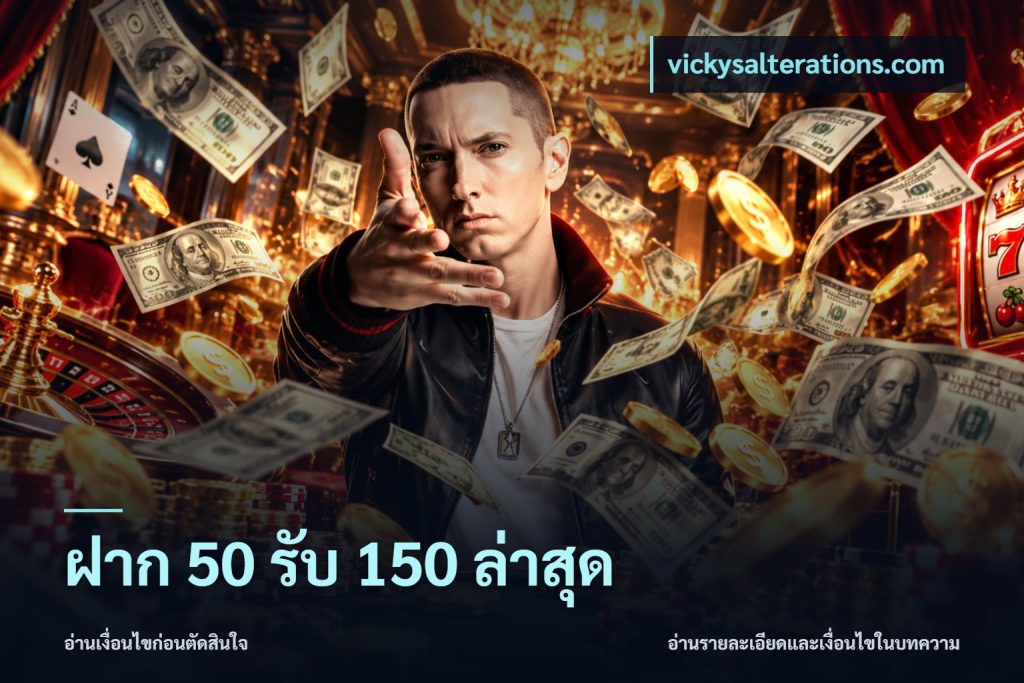 ฝาก 50 รับ 150 ล่าสุด