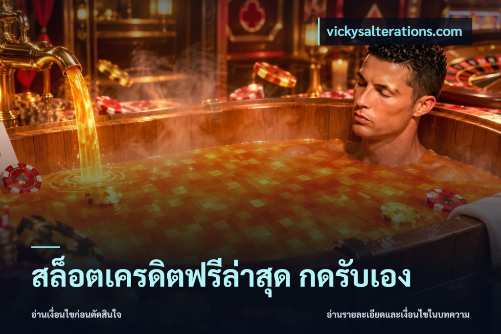 สล็อตเครดิตฟรีล่าสุด กดรับเอง
