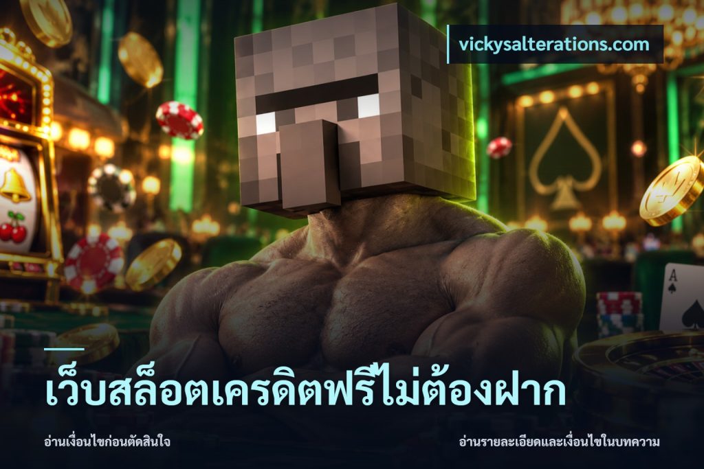 เว็บสล็อตเครดิตฟรีไม่ต้องฝาก