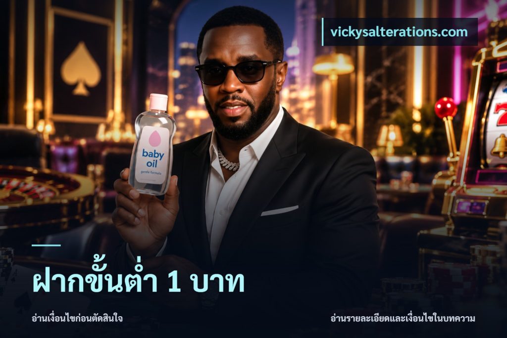 ฝากขั้นต่ำ 1 บาท