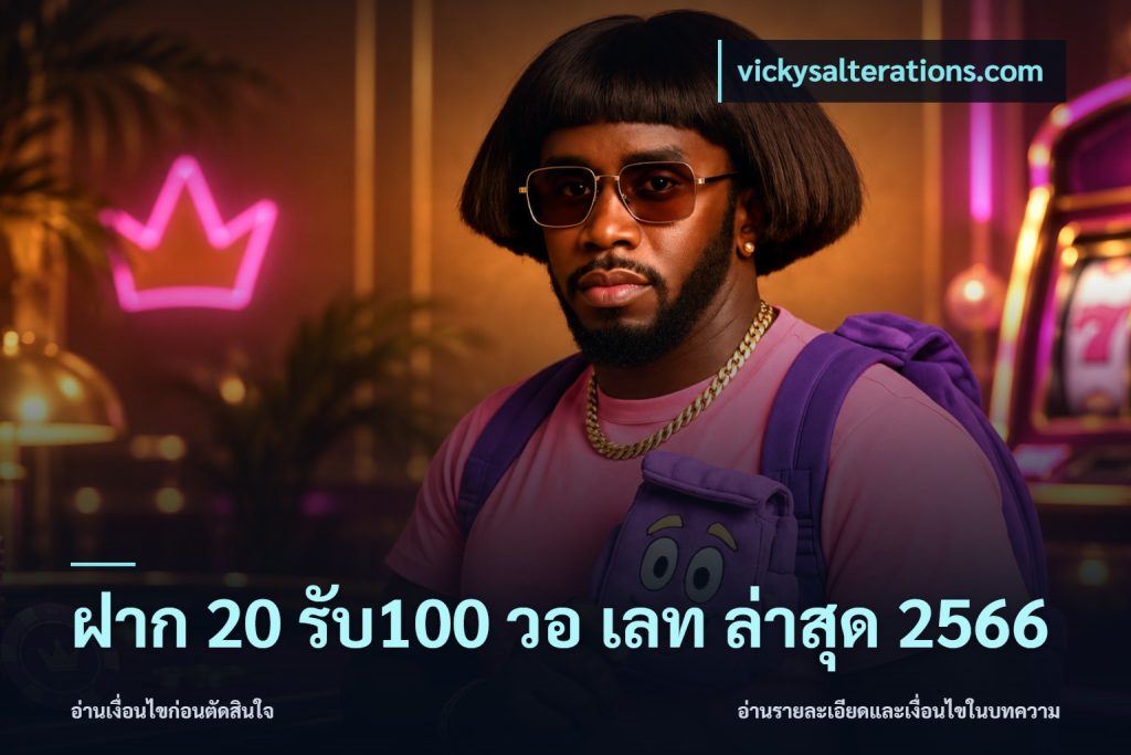 ฝาก 20 รับ100 วอ เลท ล่าสุด 2566