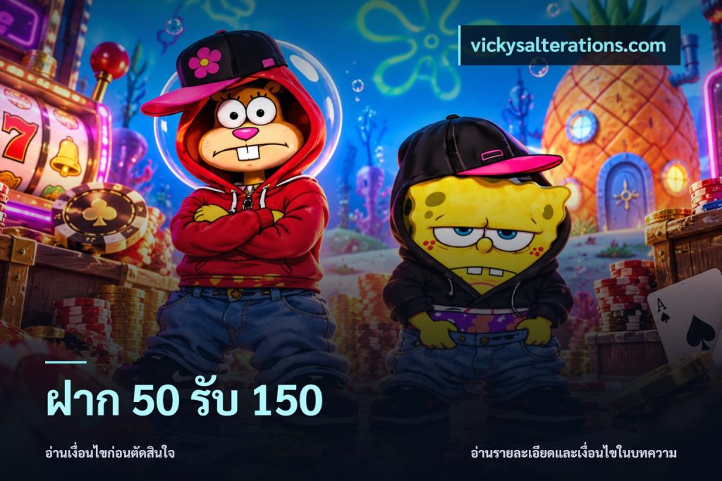 ฝาก 50 รับ 150