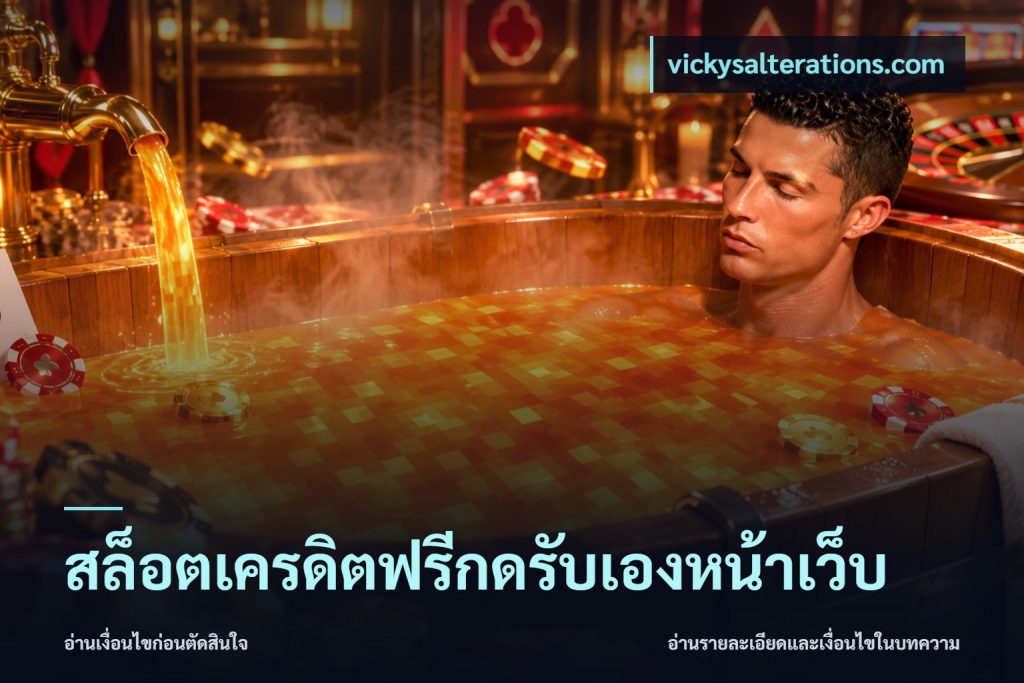 สล็อตเครดิตฟรีกดรับเองหน้าเว็บ