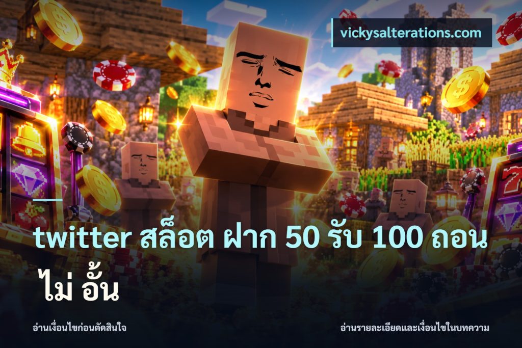 twitter สล็อต ฝาก 50 รับ 100 ถอน ไม่ อั้น