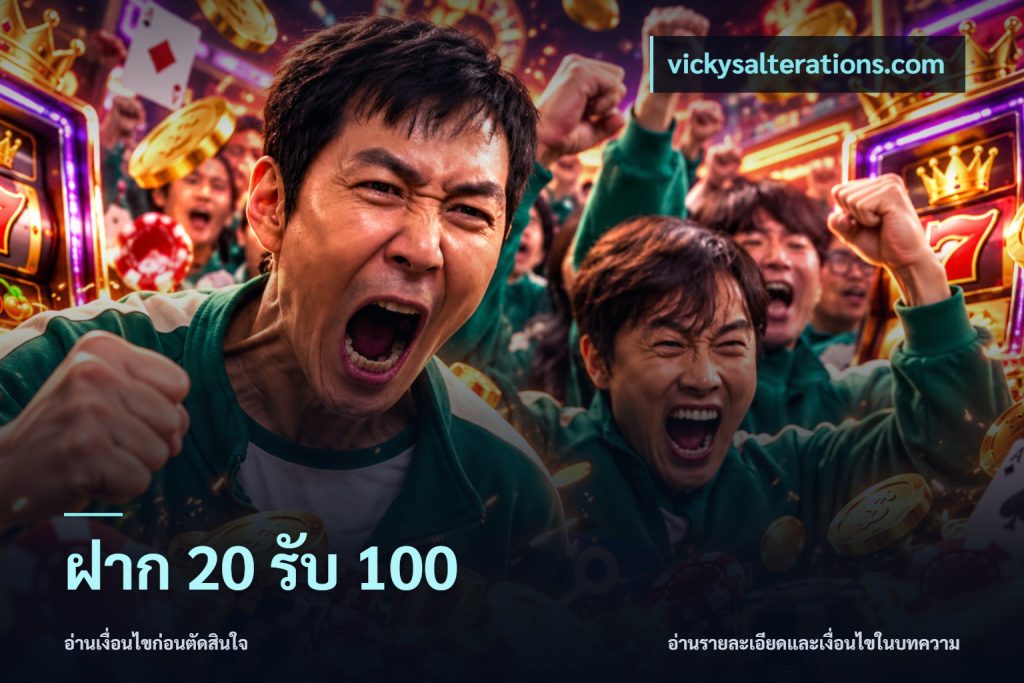 ฝาก 20 รับ 100