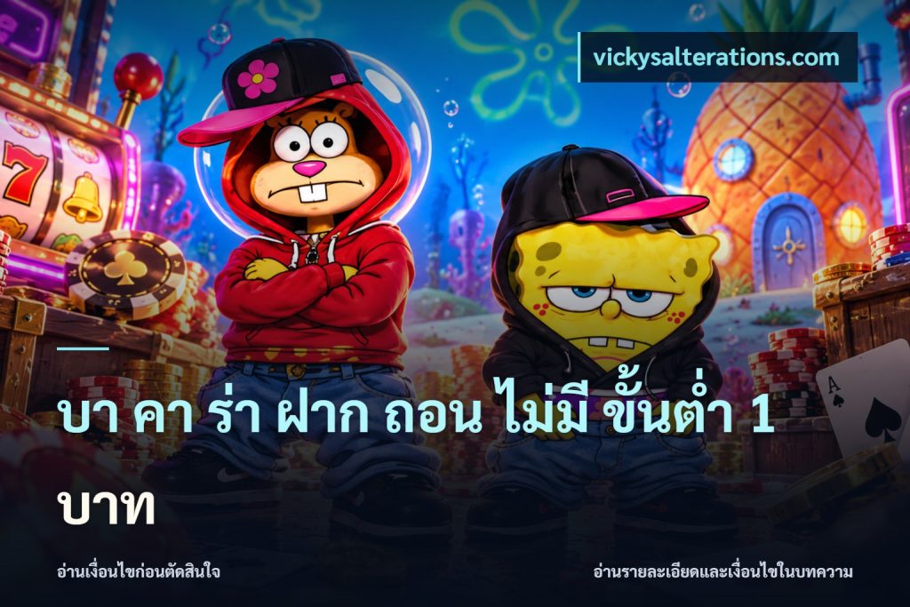 บา คา ร่า ฝาก ถอน ไม่มี ขั้นต่ำ 1 บาท