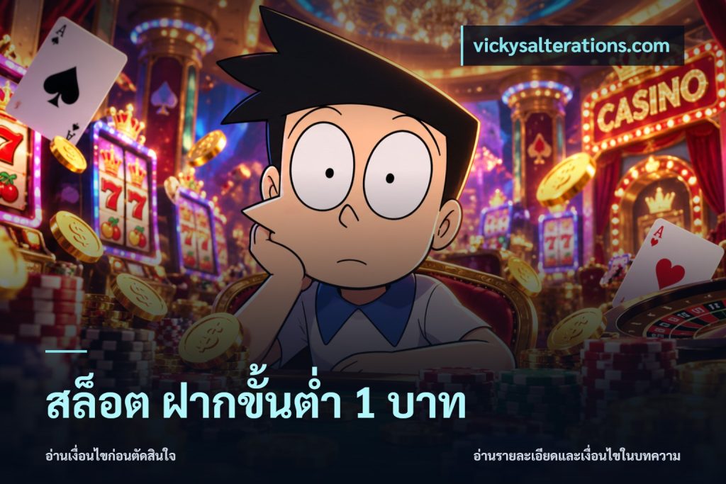 สล็อต ฝากขั้นต่ํา 1 บาท