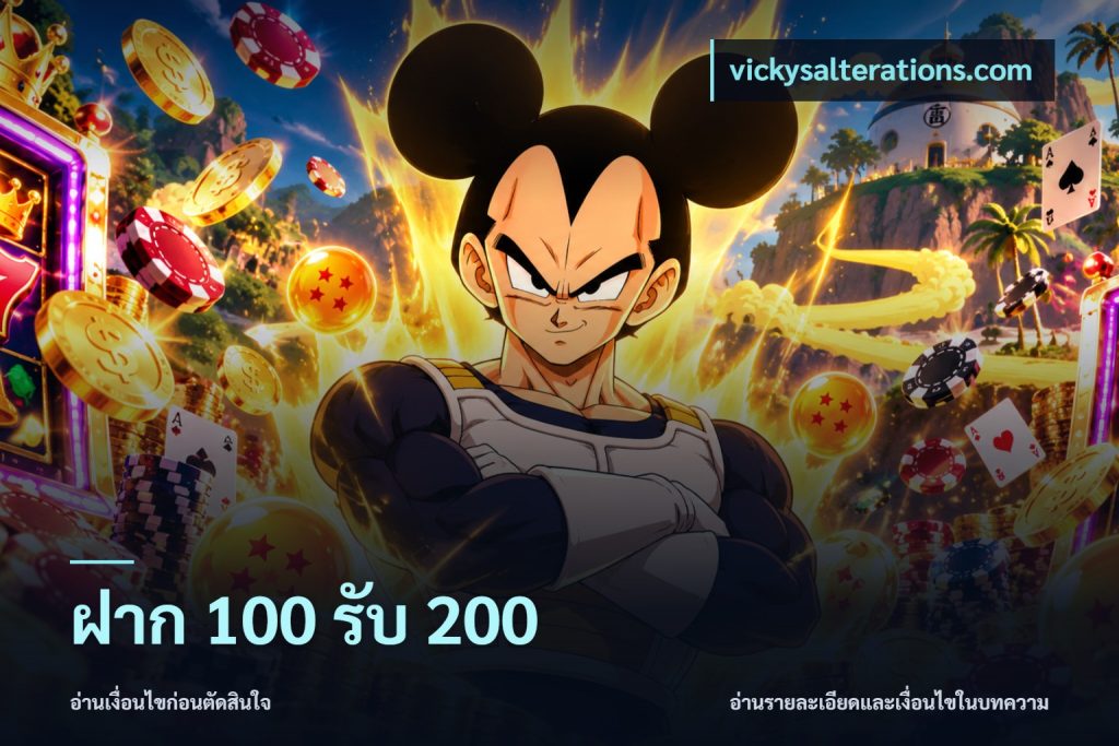 ฝาก 100 รับ 200