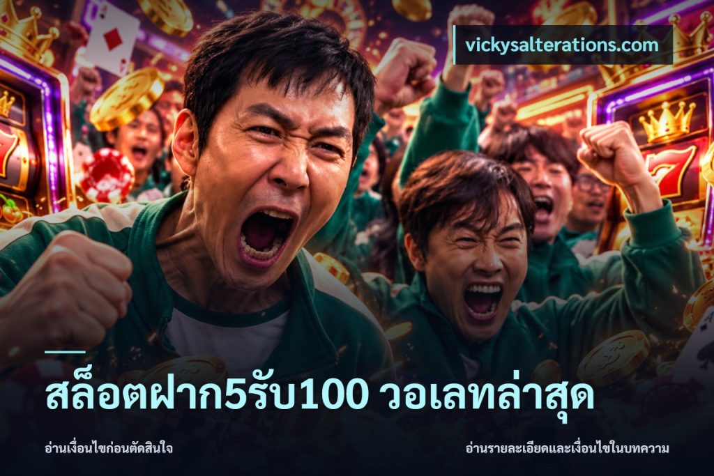 สล็อตฝาก5รับ100 วอเลทล่าสุด