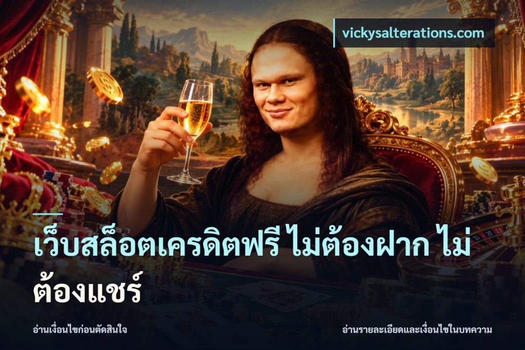 เว็บสล็อตเครดิตฟรี ไม่ต้องฝาก ไม่ต้องแชร์