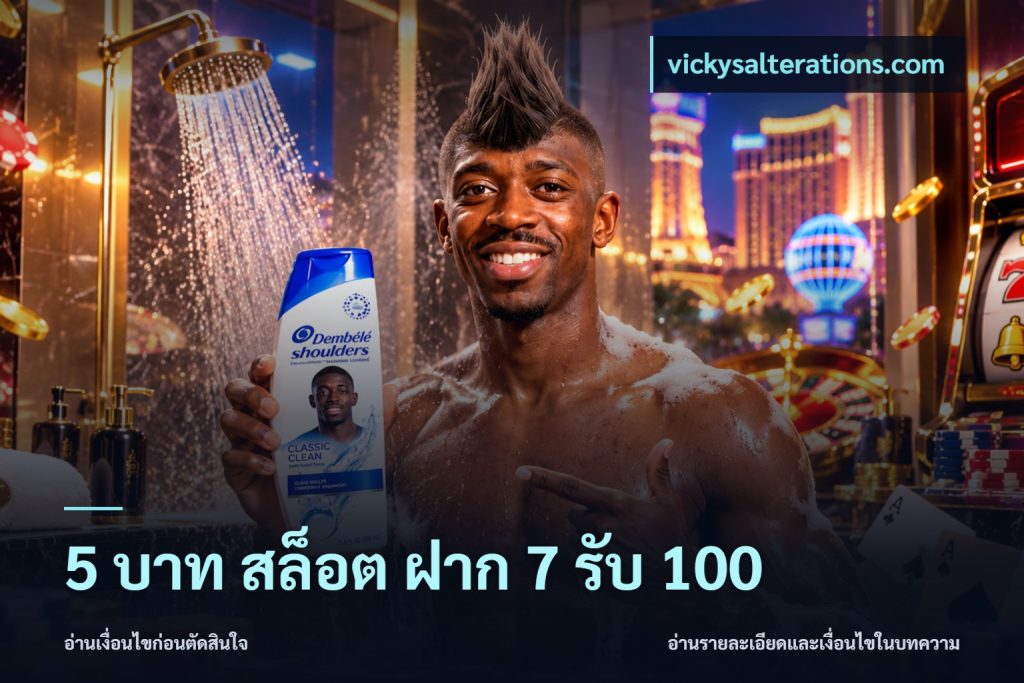 5 บาท สล็อต ฝาก 7 รับ 100