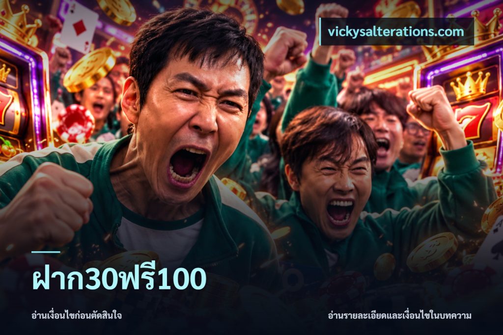 ฝาก30ฟรี100