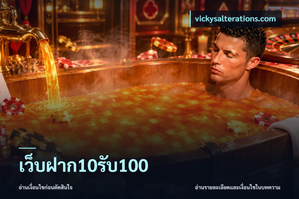 เว็บฝาก10รับ100