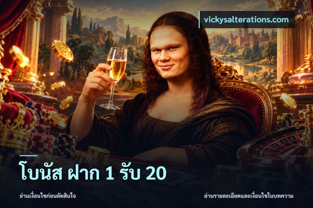 โบนัส ฝาก 1 รับ 20