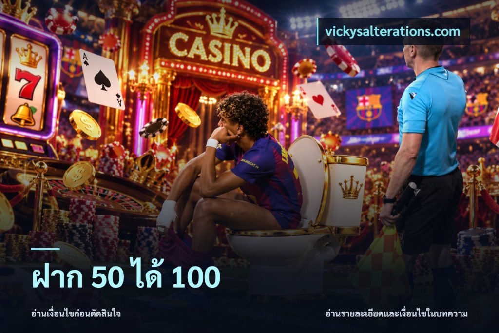 ฝาก 50 ได้ 100