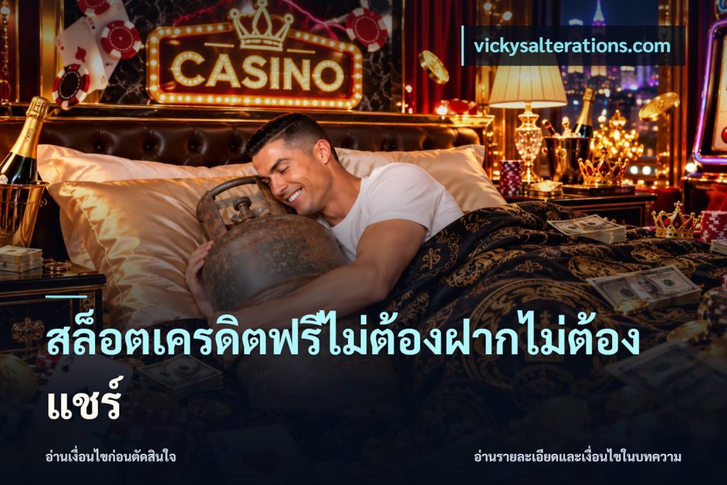 สล็อตเครดิตฟรีไม่ต้องฝากไม่ต้องแชร์