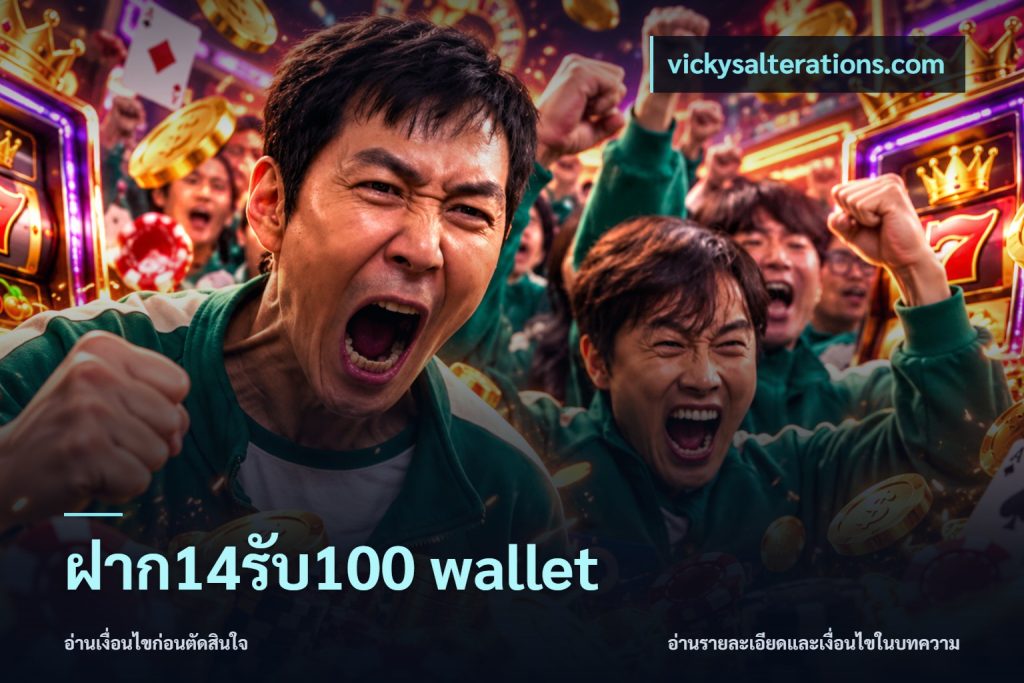 ฝาก14รับ100 wallet