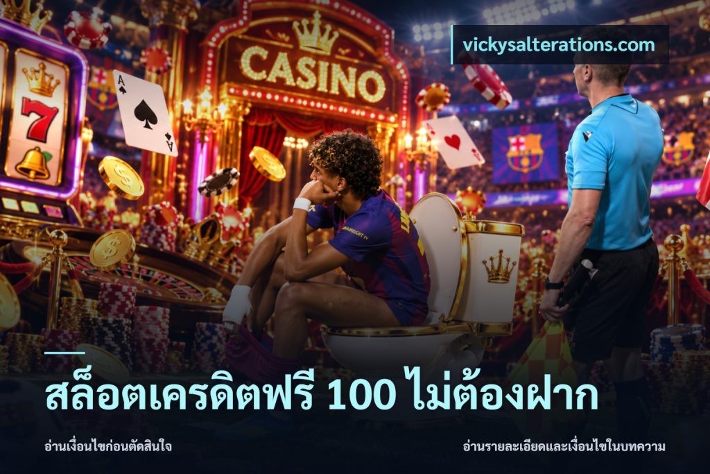 สล็อตเครดิตฟรี 100 ไม่ต้องฝาก