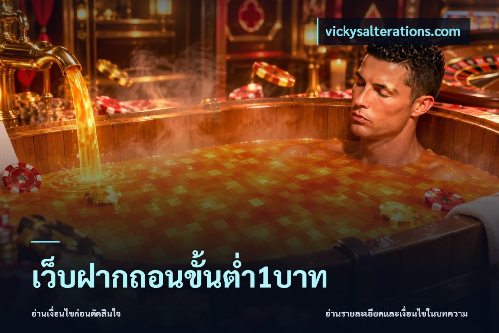 เว็บฝากถอนขั้นต่ำ1บาท