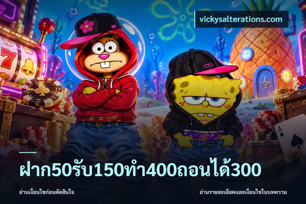 ฝาก50รับ150ทํา400ถอนได้300