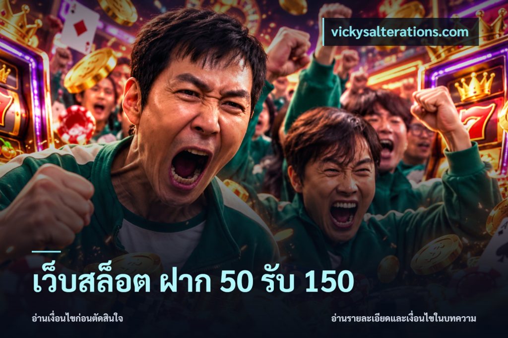 เว็บสล็อต ฝาก 50 รับ 150