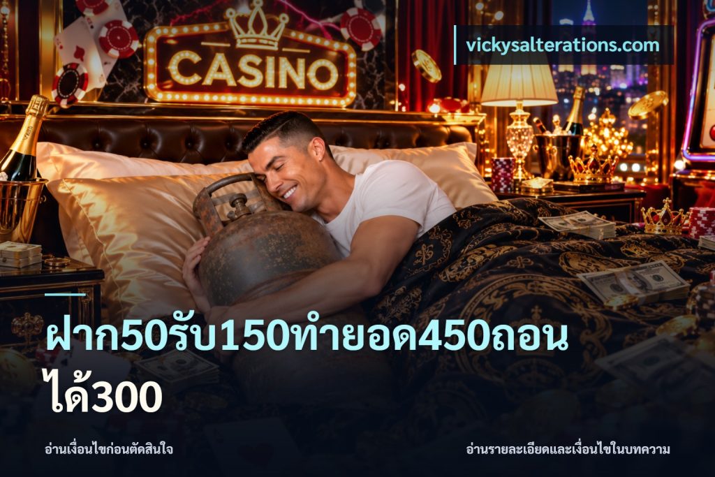 ฝาก50รับ150ทำยอด450ถอนได้300
