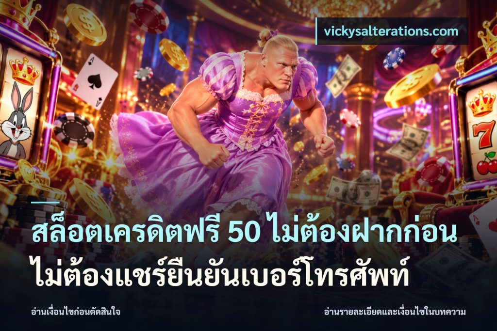 สล็อตเครดิตฟรี 50 ไม่ต้องฝากก่อนไม่ต้องแชร์ยืนยันเบอร์โทรศัพท์