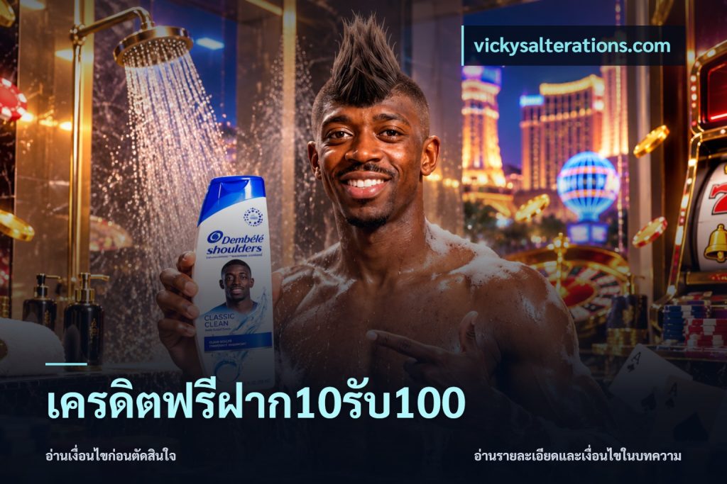 เครดิตฟรีฝาก10รับ100