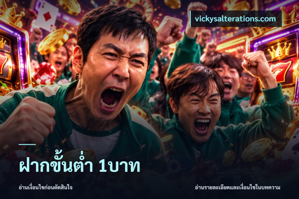 ฝากขั้นต่ำ 1บาท
