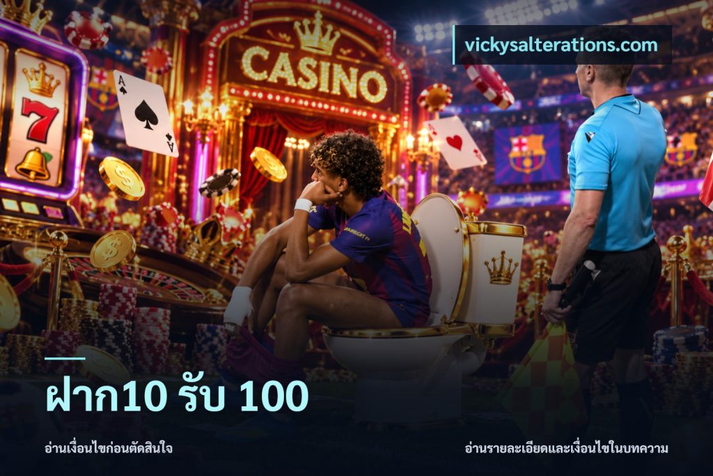 ฝาก10 รับ 100