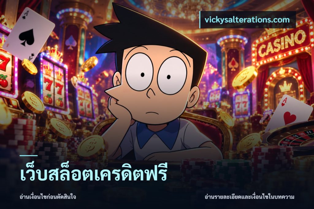 เว็บสล็อตเครดิตฟรี