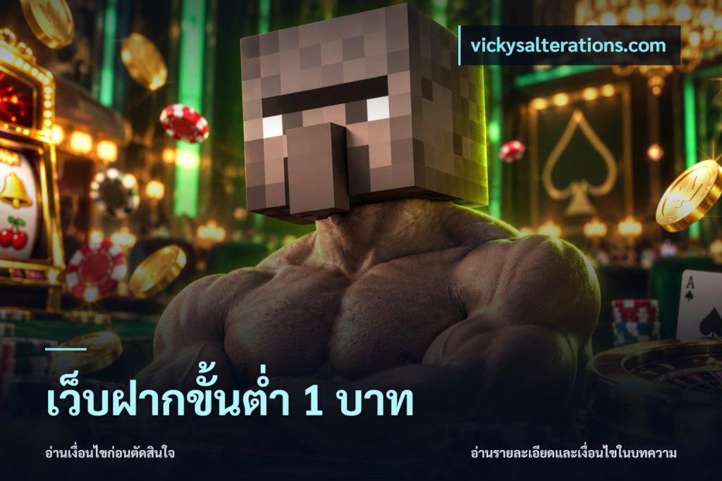 เว็บฝากขั้นต่ำ 1 บาท