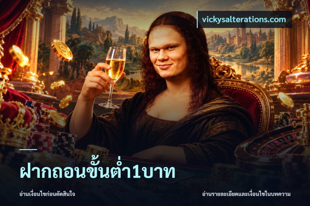 ฝากถอนขั้นต่ำ1บาท