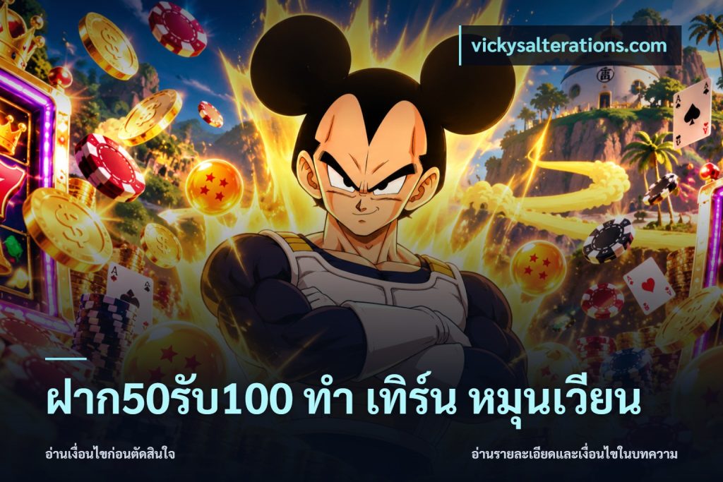ฝาก50รับ100 ทํา เทิร์น หมุนเวียน